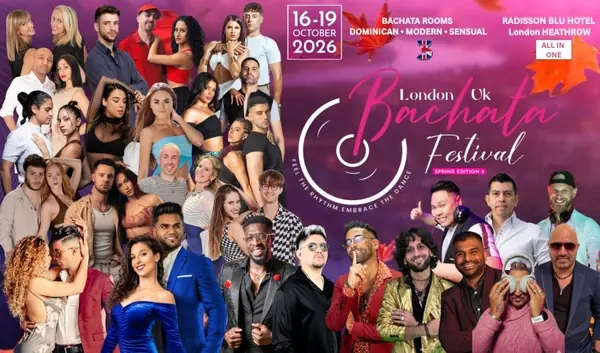 Bachata Festival London UK - Autumn Edition 1 (16-19 October 2026) - bachata festival in London , United Kingdom