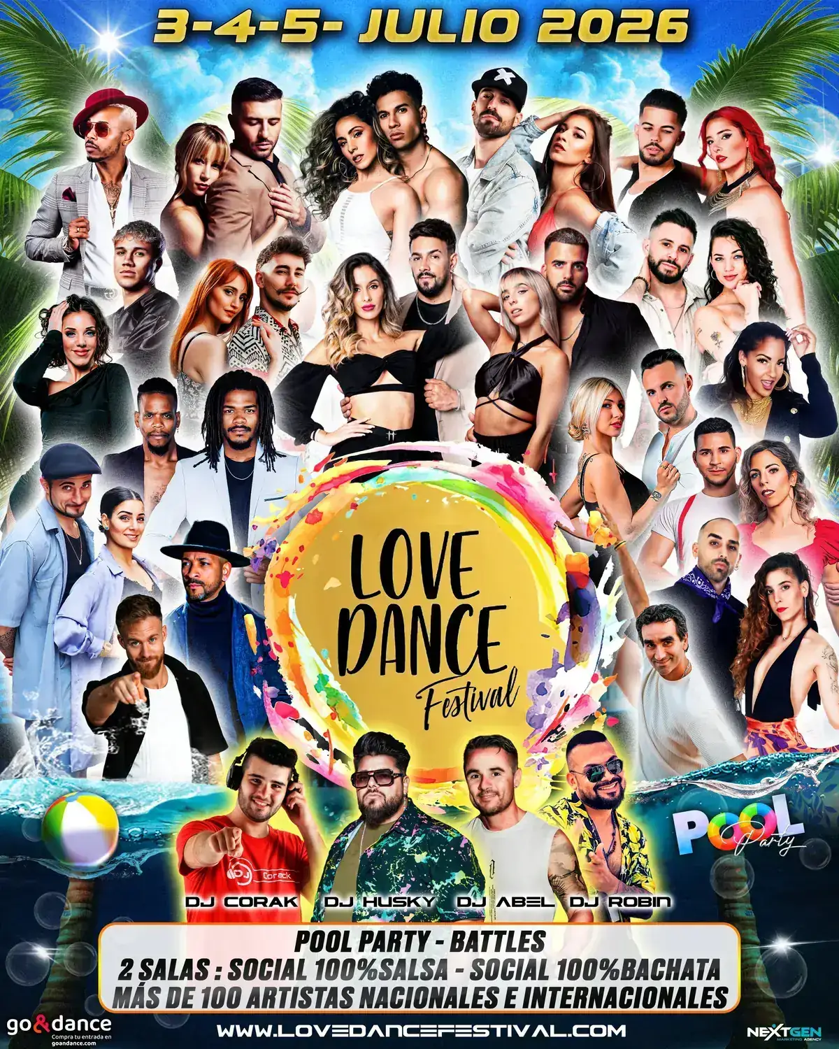 Love Dance Festival 14Edition - Julio 2026 – bachata, salsa festival in Santa Susanna, Spain