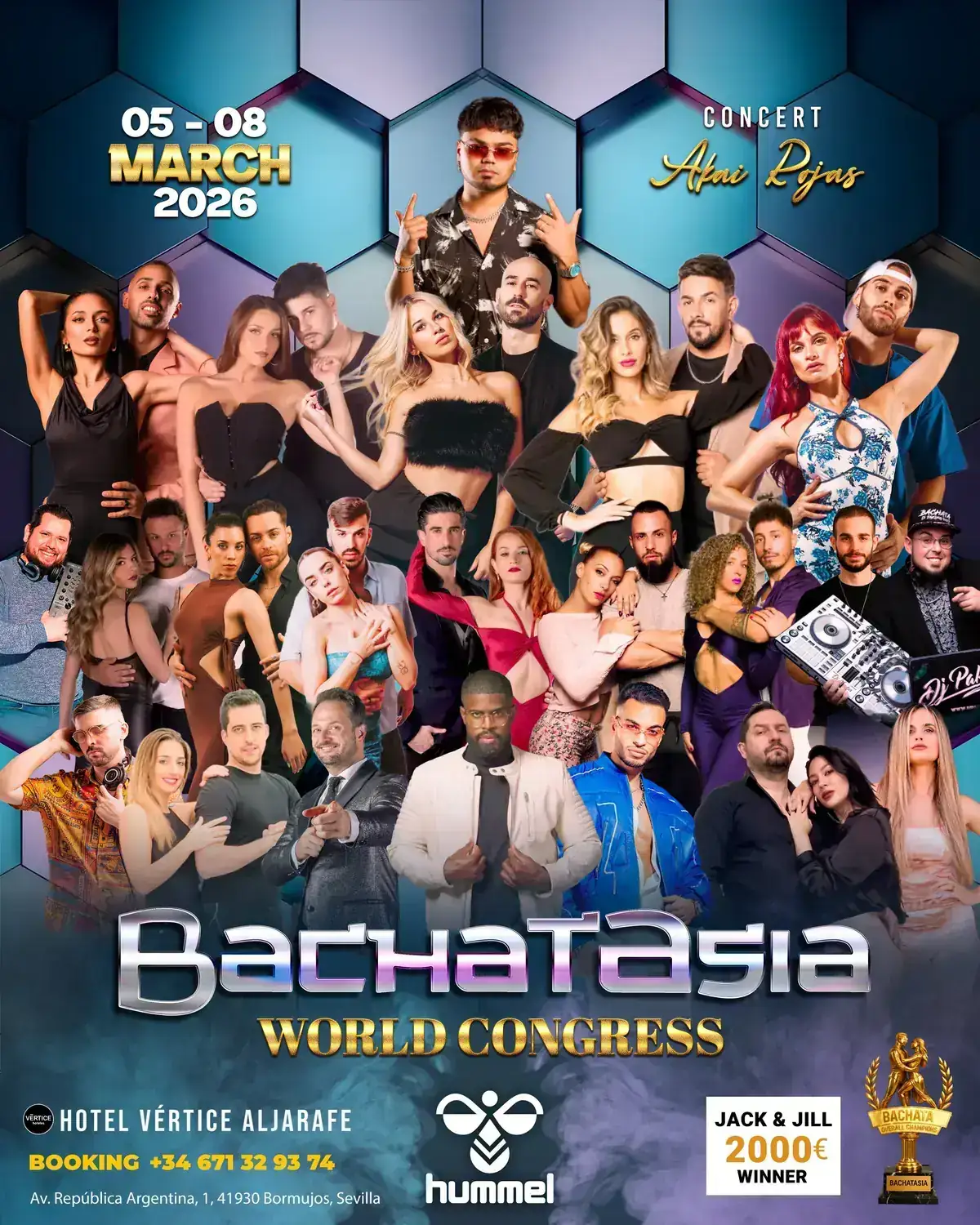 Bachatasia World Congress 2026 – bachata, kizomba, salsa festival in Bormujos, Spain