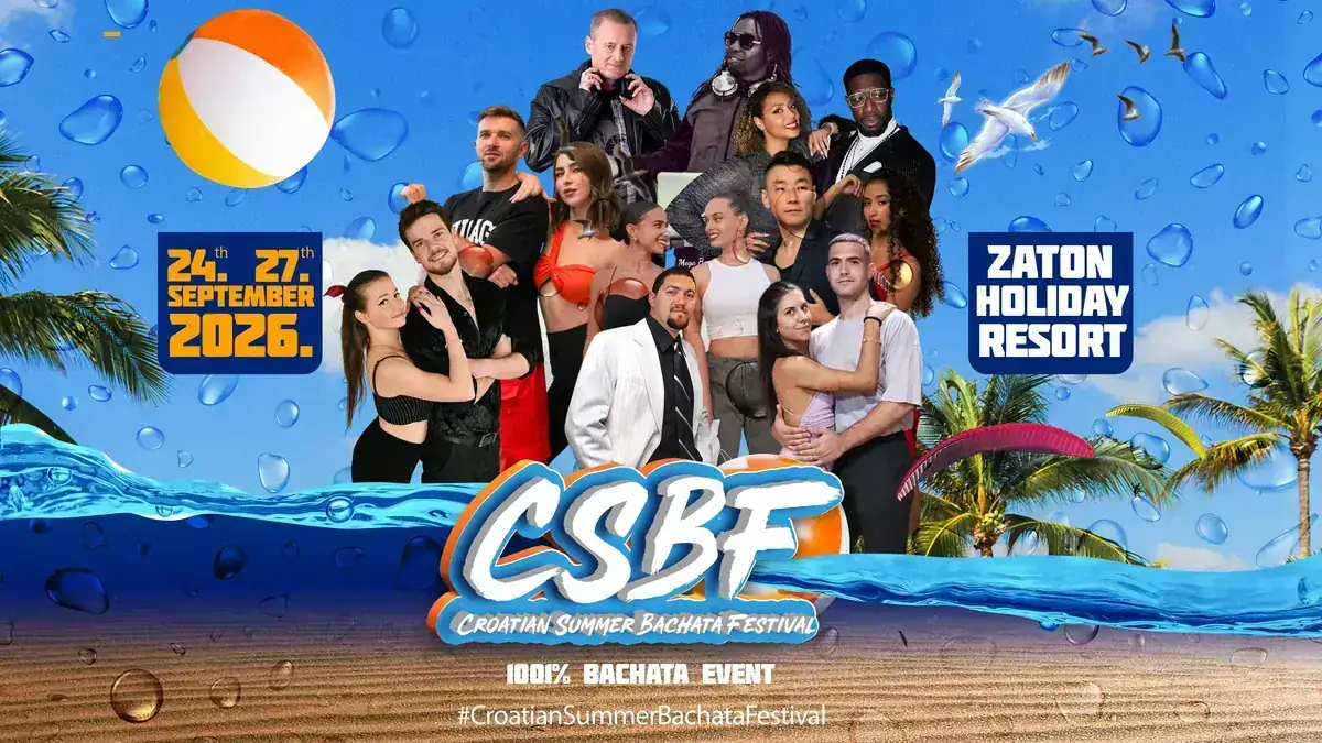 Croatian Summer Bachata Festival – bachata festival in Zaton, Croatia