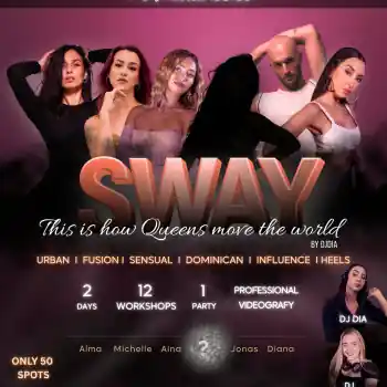 SWAY Ladystyle Weekender – bachata festival in 71034 Böblingen, Germany