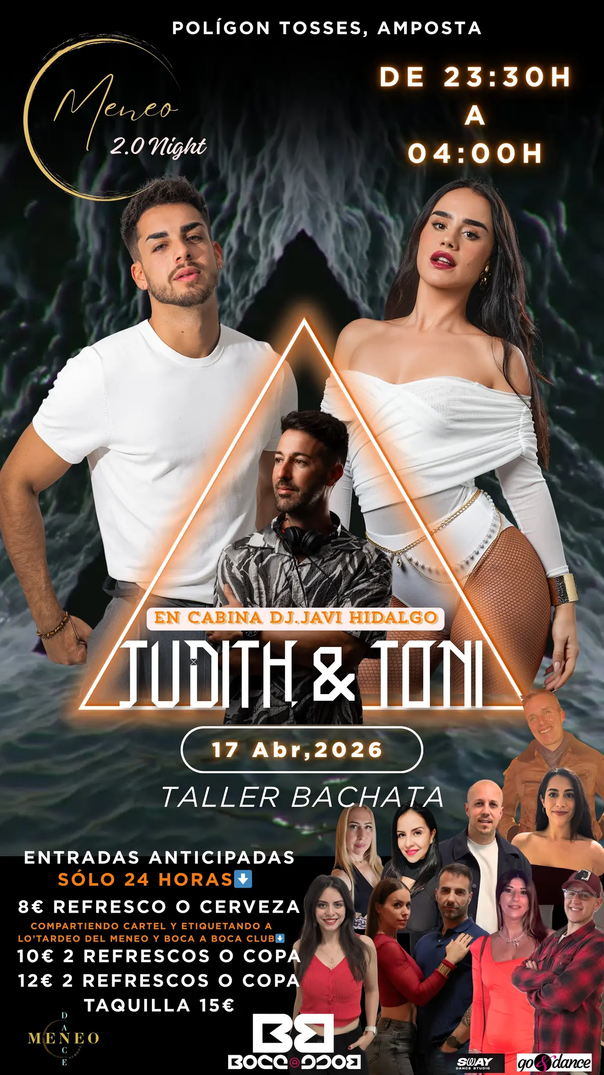 MENEO 2.0 NIGHT by BOCA A BOCA – bachata festival in Amposta, Spain