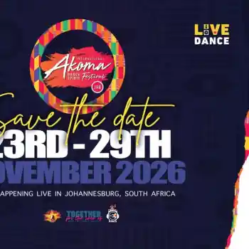 7th INTERNATIONAL AKOMA DANCE SPIRIT FESTIVAL SOUTH AFRICA – salsa, bachata, kizomba festival in Johannesburg, South Africa