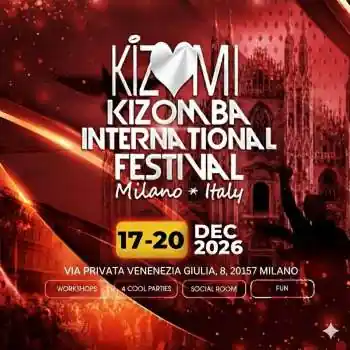 KIZMI 2026 – Kizomba Milano International Festival – kizomba festival in Milan, Italy