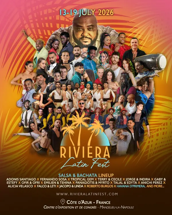 RIVIERA LATIN FEST – bachata, salsa festival in MANDELIEU LA NAPOULE , France