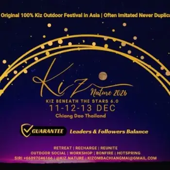 Kiz Nature 2026 Kiz Beneath The Stars 6.0 – kizomba festival in Chiang Mai, Thailand