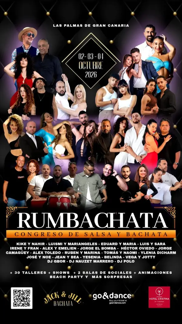 Rumbachata 2026 - bachata, salsa festival in Las Palmas de Gran Canaria, España