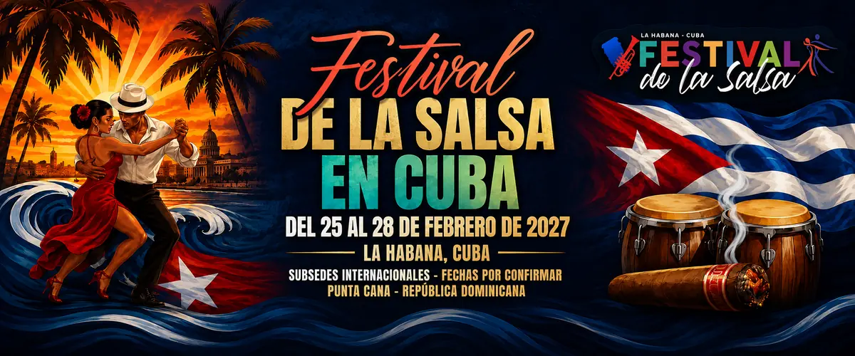 Festival de la Salsa en Cuba poster, Havana