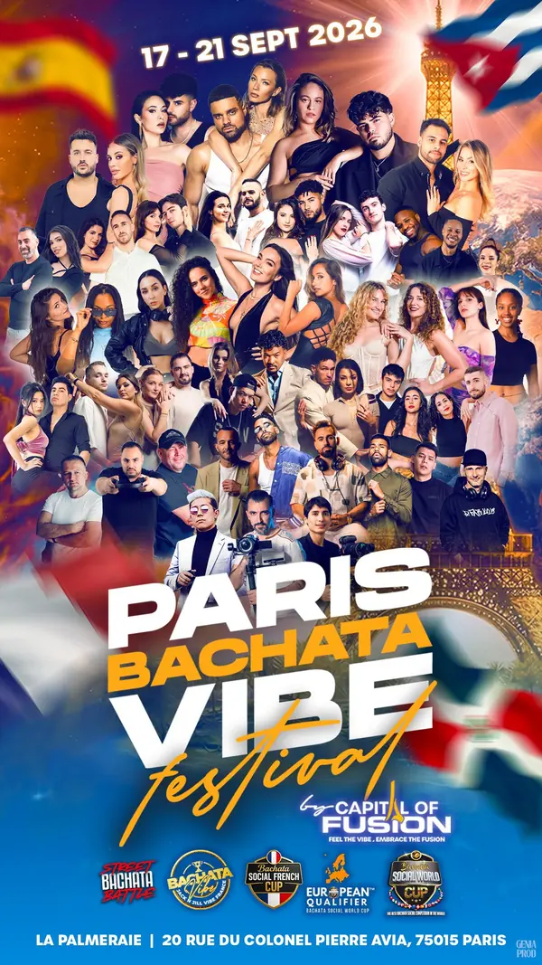 Paris Bachata Vibe Festival 2026 – bachata festival in Paris, France