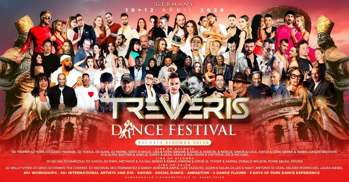 Treveris Dance Festival – bachata, kizomba, salsa festival in Trier, Germany