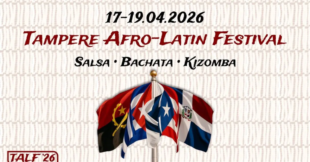 Tampere Afro-Latin Festival – salsa and bachata and kizomba festival in Tampere, Finland
