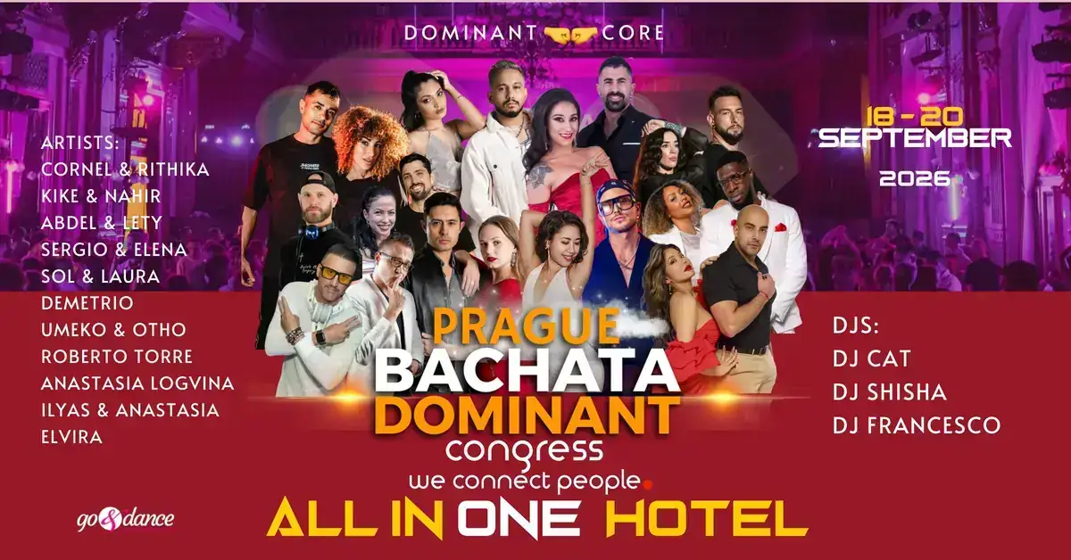 PRAGUE BACHATA DOMINANT CONGRESS 2026 – bachata festival in Prague, Czechia