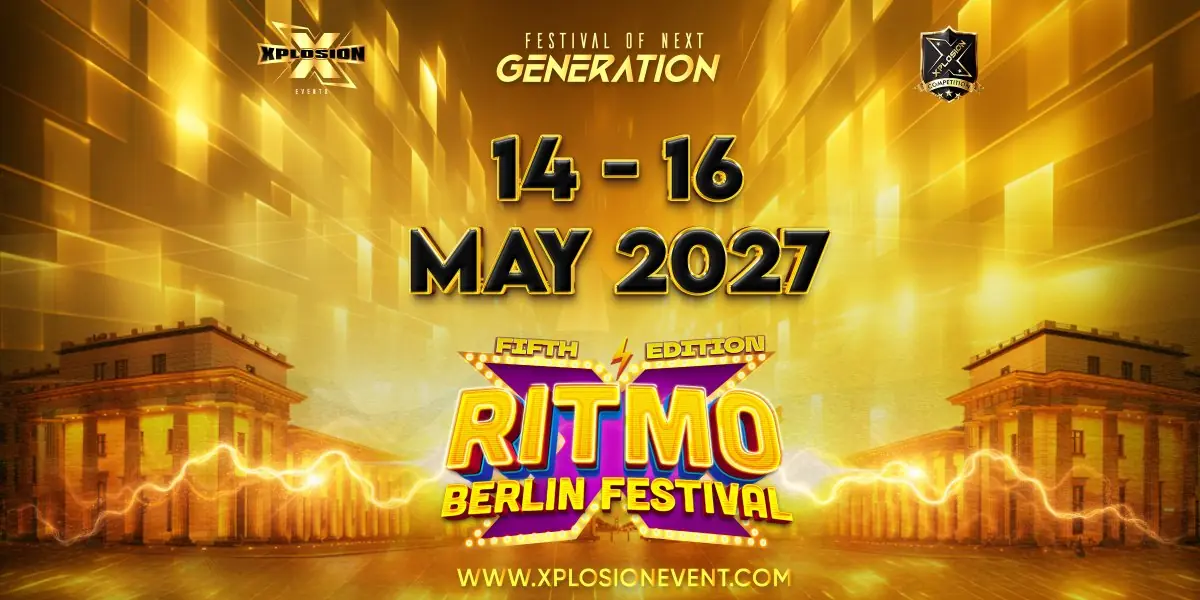 Xplosion RITMO BERLIN Festival 2027 - Festival of Next Generation - Latin dance festival in Berlin, Germany