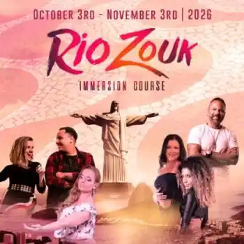 Rio Zouk Immersion 2026 – salsa, bachata, kizomba, zouk festival in Rio De Janeiro, Brazil