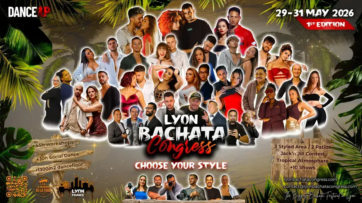 Lyon Bachata Congress 2026 – bachata festival in La Tour-de-Salvagny, France