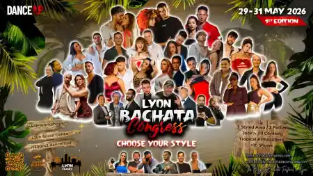 Lyon Bachata Congress 2026 – bachata festival in La Tour-de-Salvagny, France