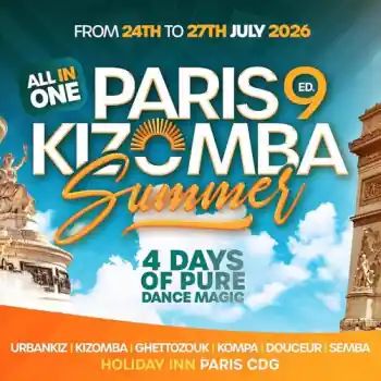 PARIS KIZOMBA SUMMER 9e Ed. – kizomba festival in Paris, France