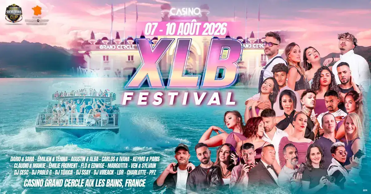 XLB FESTIVAL 2026 – bachata festival in Aix-les-Bains, France