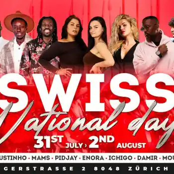 Swiss National Day Urban Kiz Weekender 8 edition – kizomba, zouk festival in Zurich, Switzerland