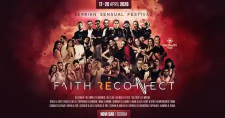 Faith ReConnect Serbian Sensual Festival 2026 – bachata festival in Novi Sad, Serbia