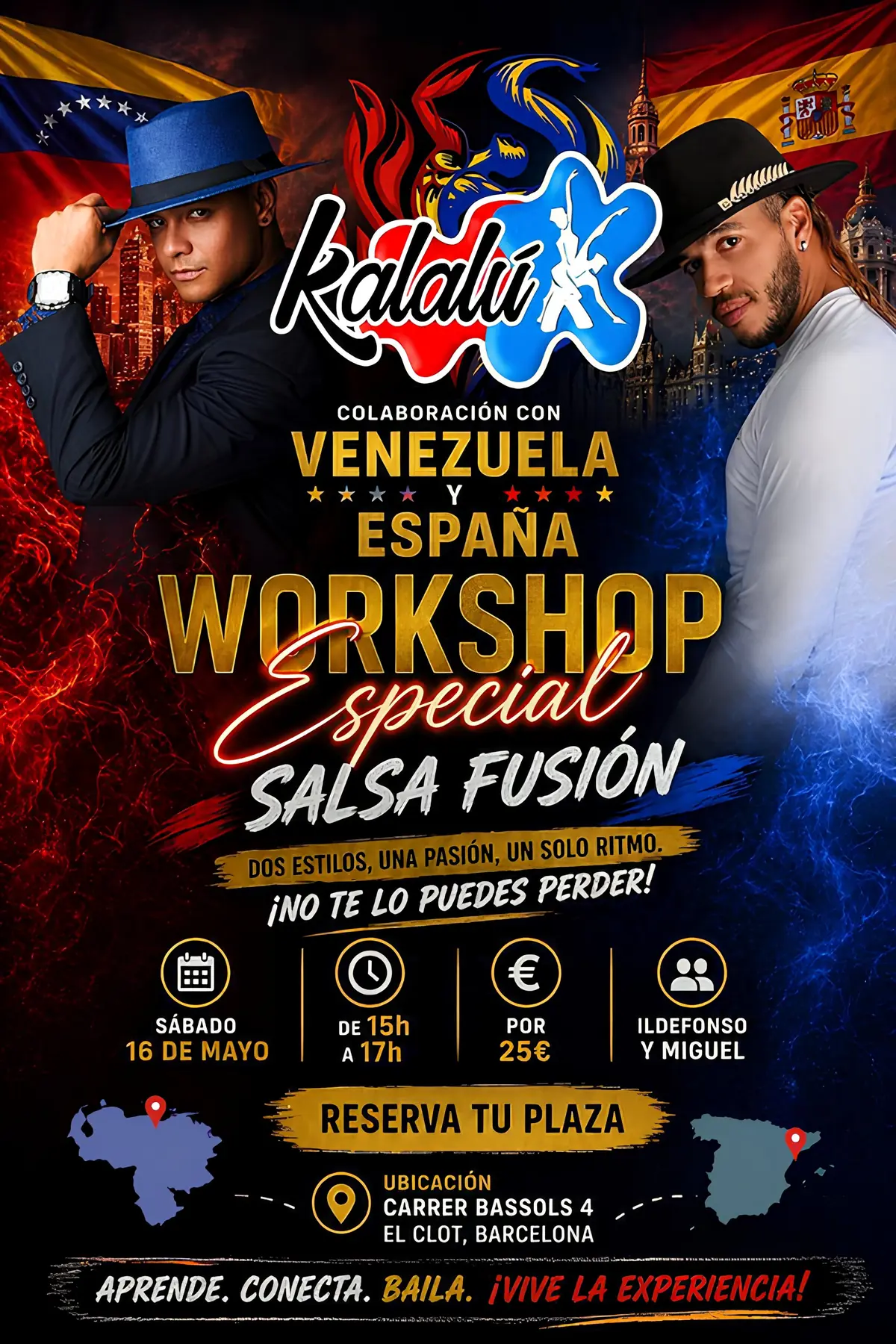 Salsa Fusion Workshop – salsa festival in Barcelona, Spain