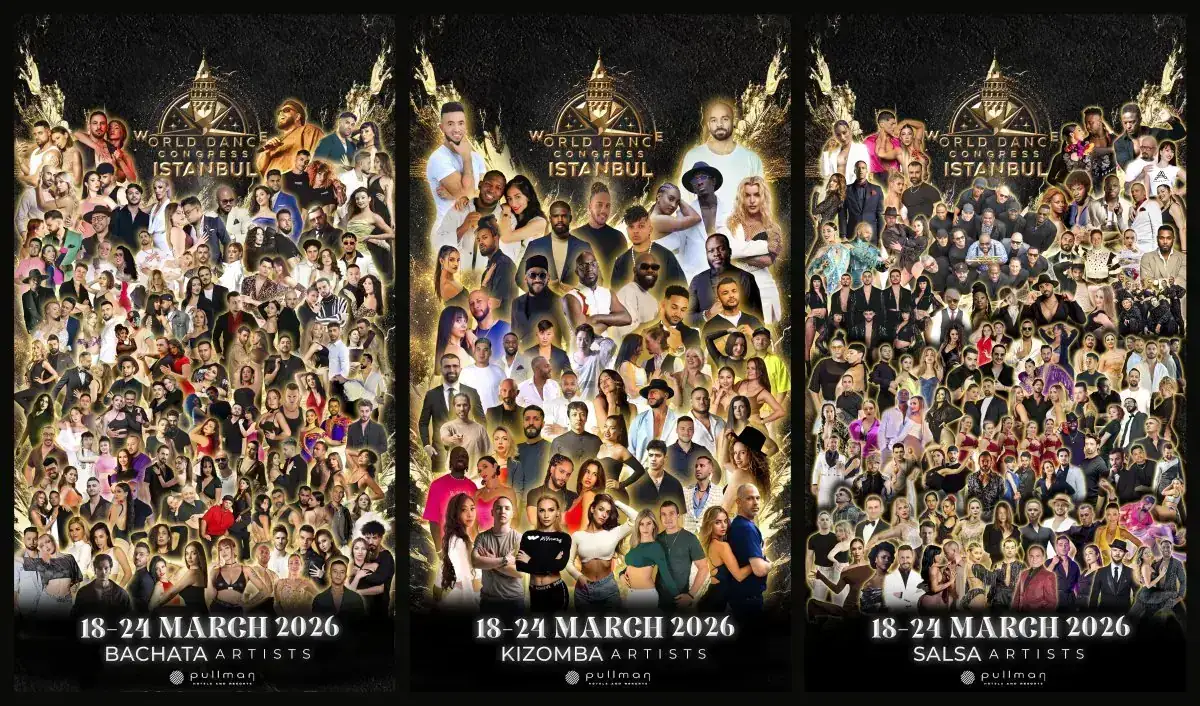 Istanbul World Dance Congress 2026 – Salsa, Bachata, Kizomba festival in Istanbul, Turkey