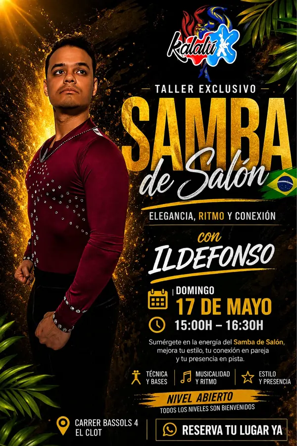 SALON SAMBA WORKSHOP – bachata festival in Barcelona, Spain