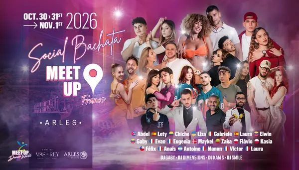 Social Bachata Meet Up  FRANCE 2026 – bachata festival in Arles, France