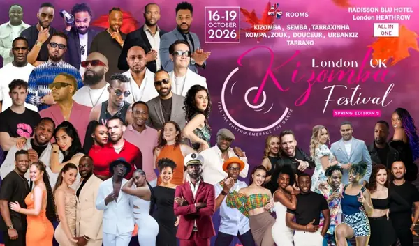Kizomba Festival London UK - Autumn Edition 2 (16-19 October 2026) - kizomba festival in London , United Kingdom