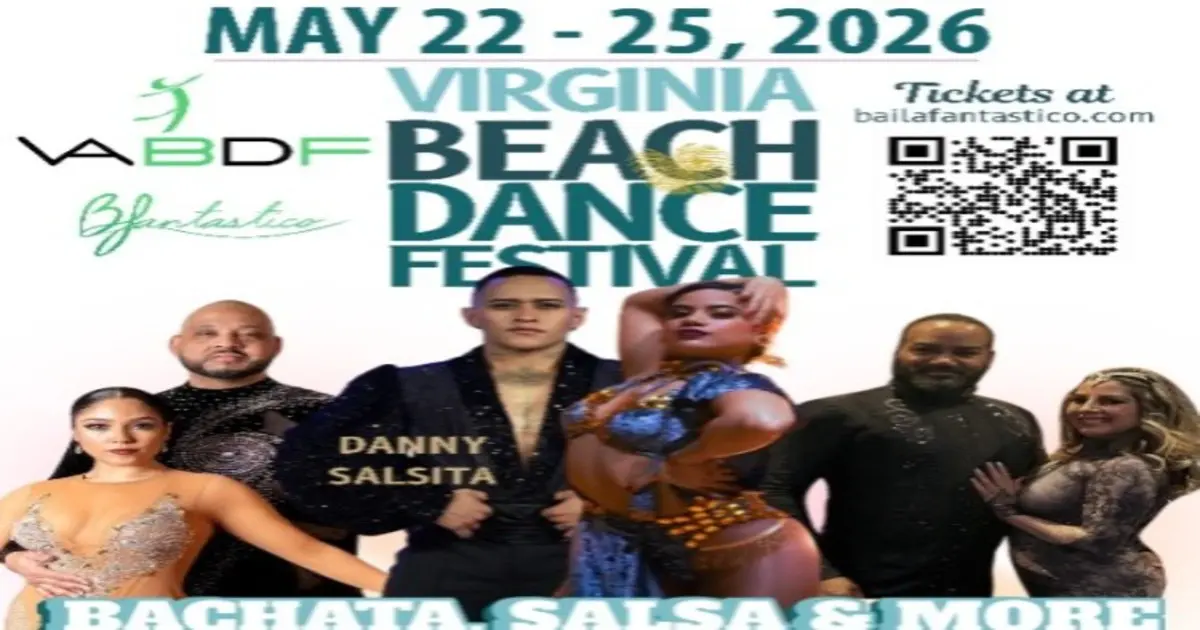 Virginia Beach Dance Festival Oceanfront – salsa and bachata festival in Virginia Beach, United States