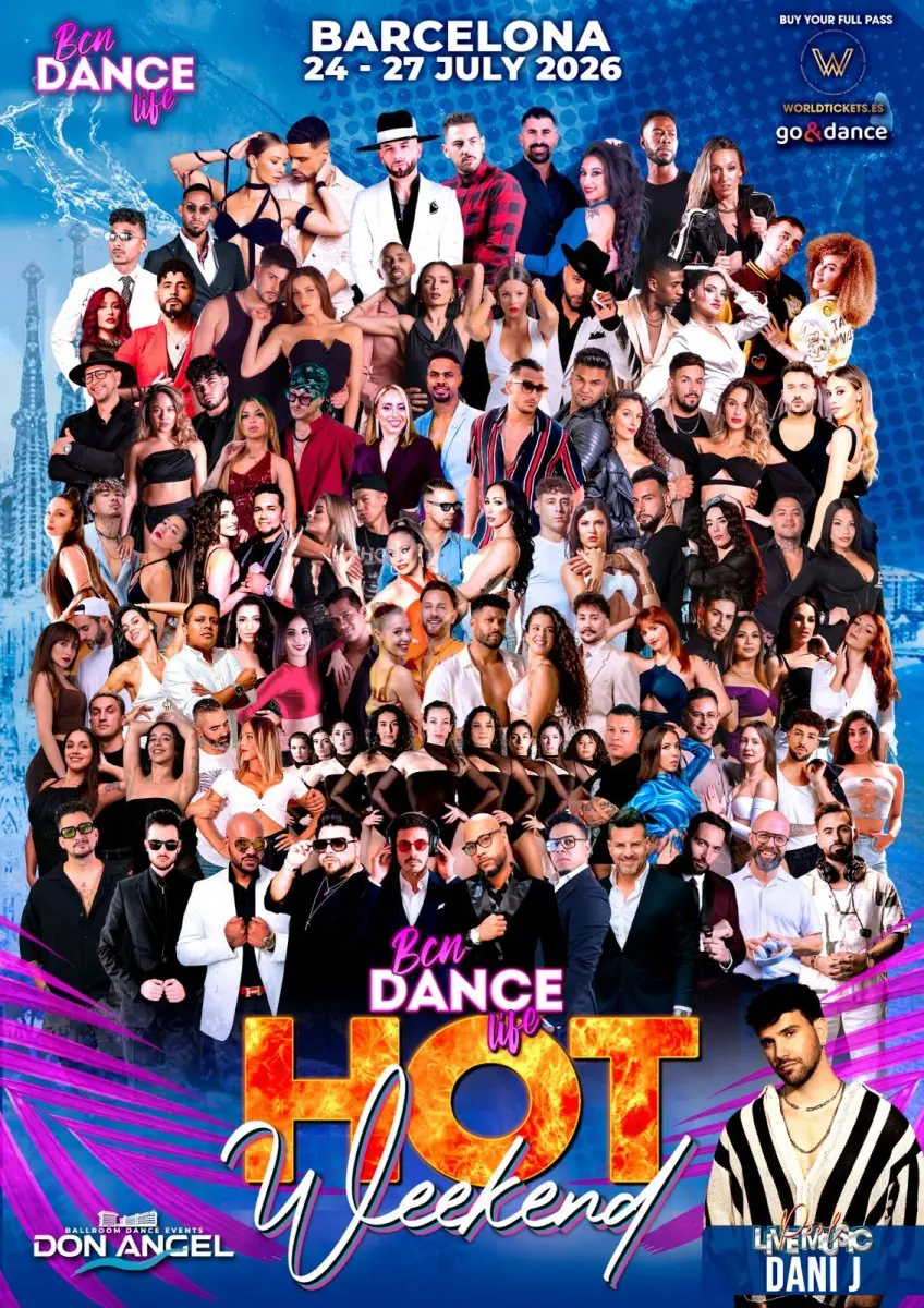 BCN Dance Life HOT Weekend - July 2026 - salsa festival in Santa Susanna, España
