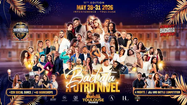 Bachata A Otro Nivel 2026 (11th Edition) – bachata, zouk festival in Balma, France