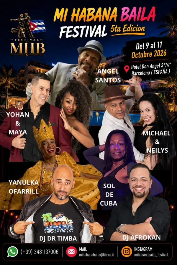 MI HABANA BAILA FESTIVAL (5ta Edicion) BARCELONA - salsa festival in Barcelona, España