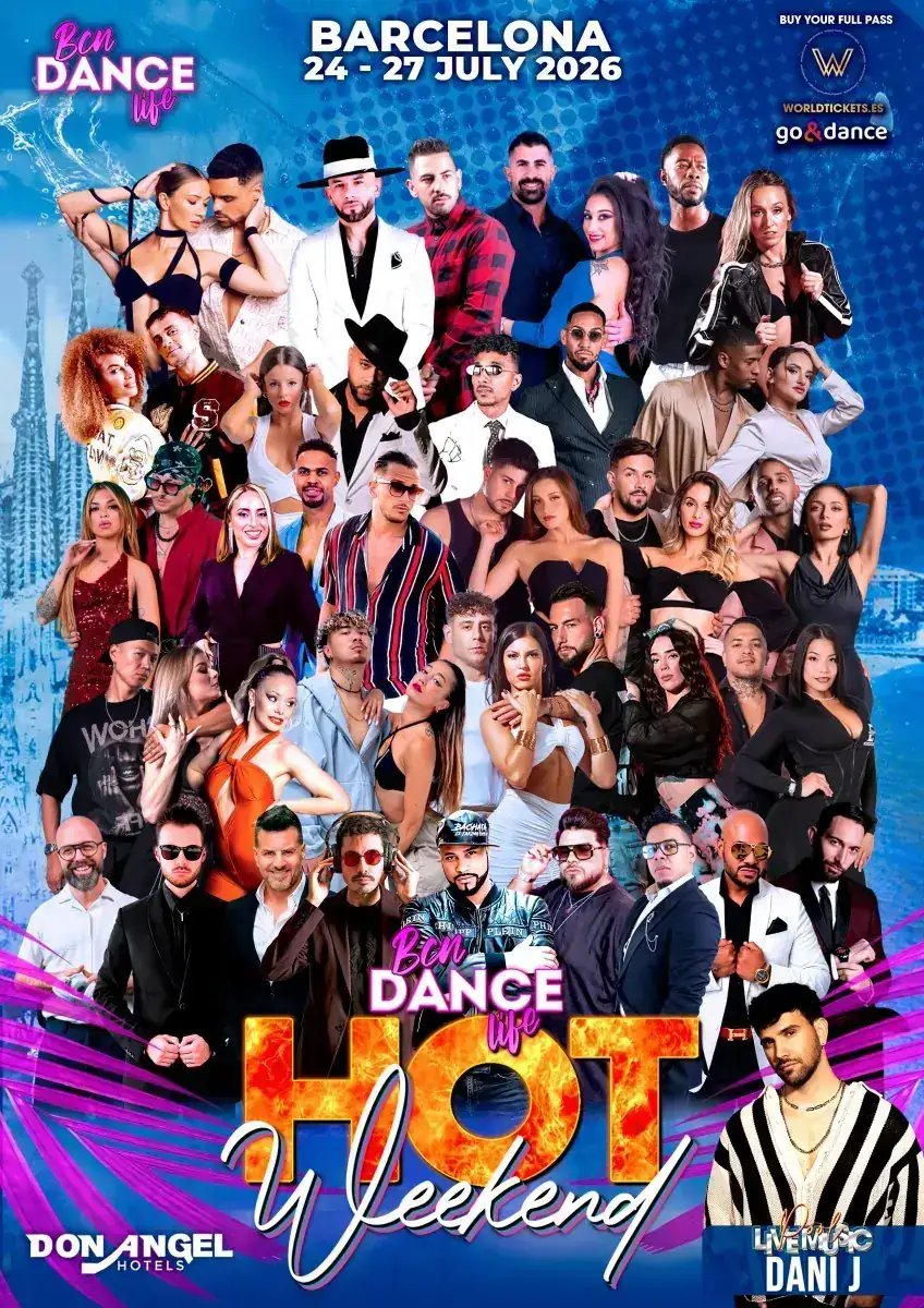 BCN Dance Life HOT Weekend – Bachata, Salsa, Kizomba festival in Barcelona, Spain