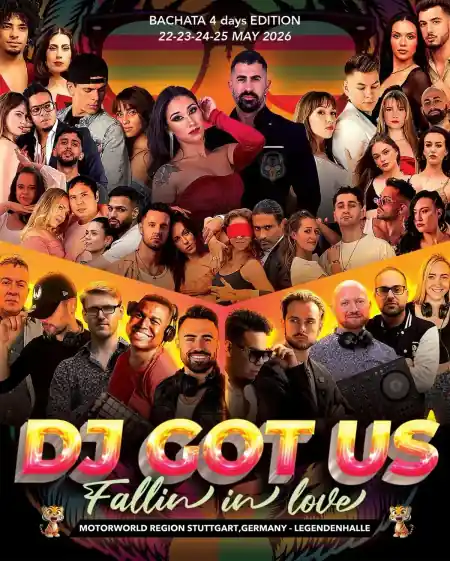 DJ Got us fallin in love Bachata 2026 – bachata festival in Böblingen, Germany