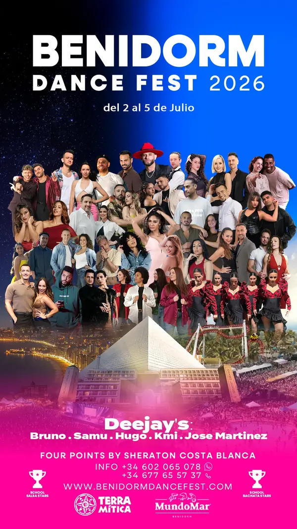 Benidorm Dance Fest 2026 – salsa festival in Benidorm, Spain