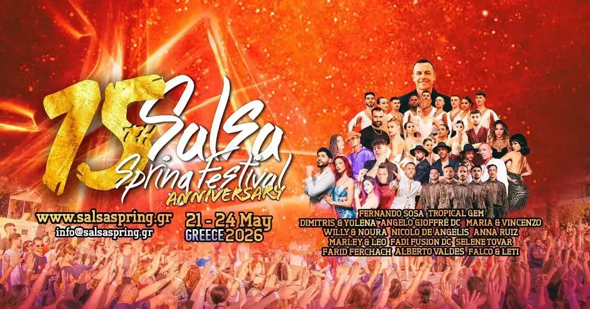 SalsaSpring Festival 2026 – salsa festival in Loutraki, Greece