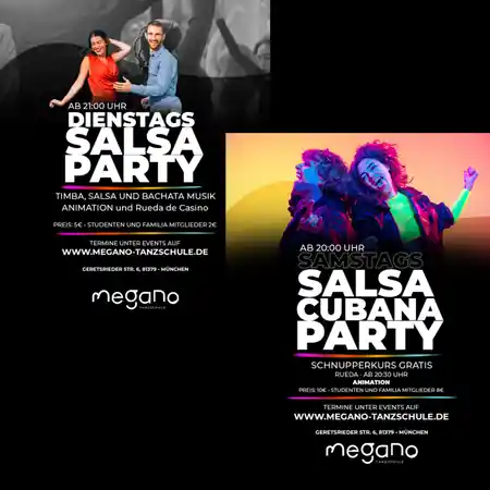 Salsa Cubana Party by Megano at Megano Dance School, Munich