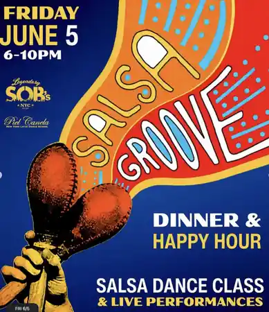 Salsa Groove Fridays (2nd Friday a month) at Sound of Brazil, New York