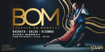 BOM: BACHATA ON MONDAYS by CLUB22 at Bar Twenty Two, Amstelveen