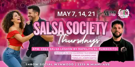 Salsa Society at THRōW Social Miami Wynwood, Miami