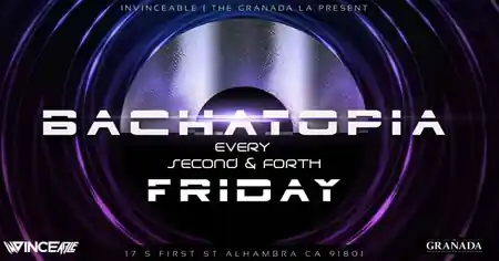 Bachatopia at The Granada LA Nightclub & Dance Studio, Los Angeles