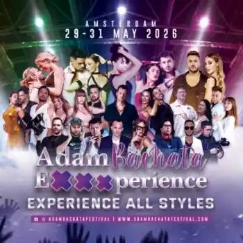 Adam Bachata Experience 2026 – salsa, bachata, kizomba, zouk festival in Amsterdam, Netherlands