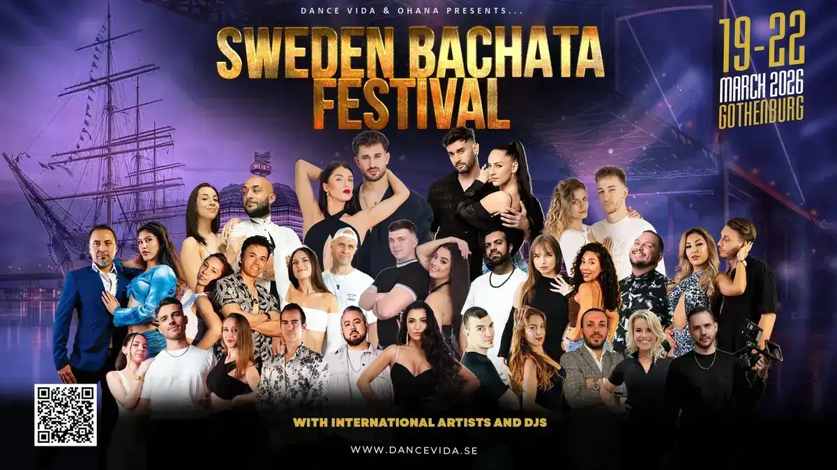 Sweden Bachata Festival 2026 – bachata, kizomba, salsa, zouk festival in Gothenburg, Sweden