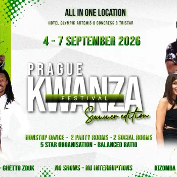 PRAGUE KWANZA FESTIVAL – Summer edition 2026 – kizomba festival in Prague, Czechia