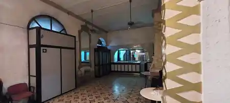Orpheum Theatre Gżira Malta — interior foyer with tiled floor, bar area and arched windows — bachata, salsa venue in Malta