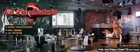 Sala La Far\u00e1ndula, M\u00e1laga \u2013 dance hall interior with stage and dance floor — salsa, bachata, kizomba venue in Málaga