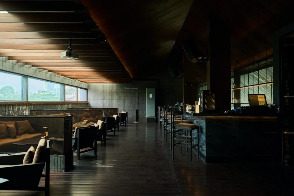 Casalena Jakarta bar area with Latin American ambiance on the 3rd floor, bachata, salsa, kizomba venue in Jakarta