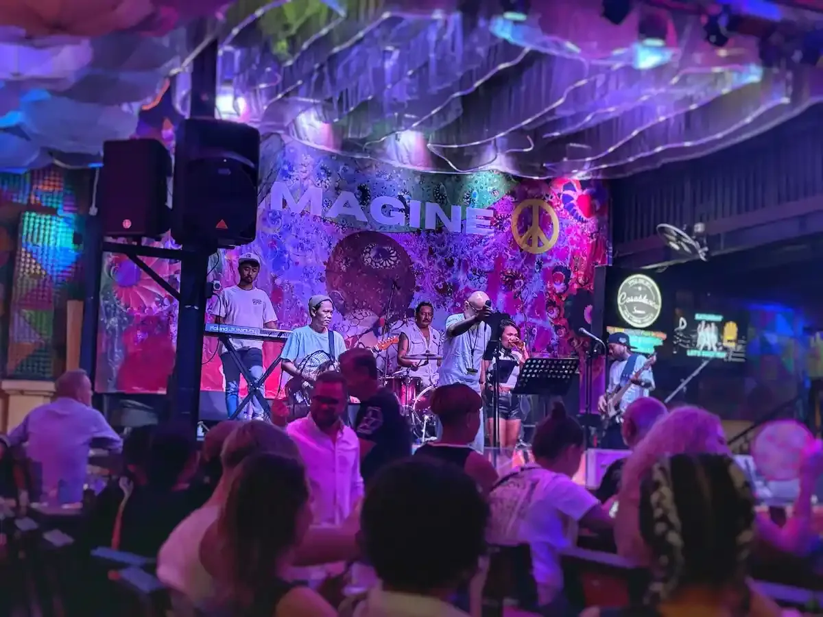 Bakfickan Bar venue interior, Sanur, Bali — salsa, bachata, kizomba venue in Bali