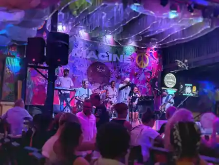 Bakfickan Bar venue interior, Sanur, Bali — salsa, bachata, kizomba venue in Bali